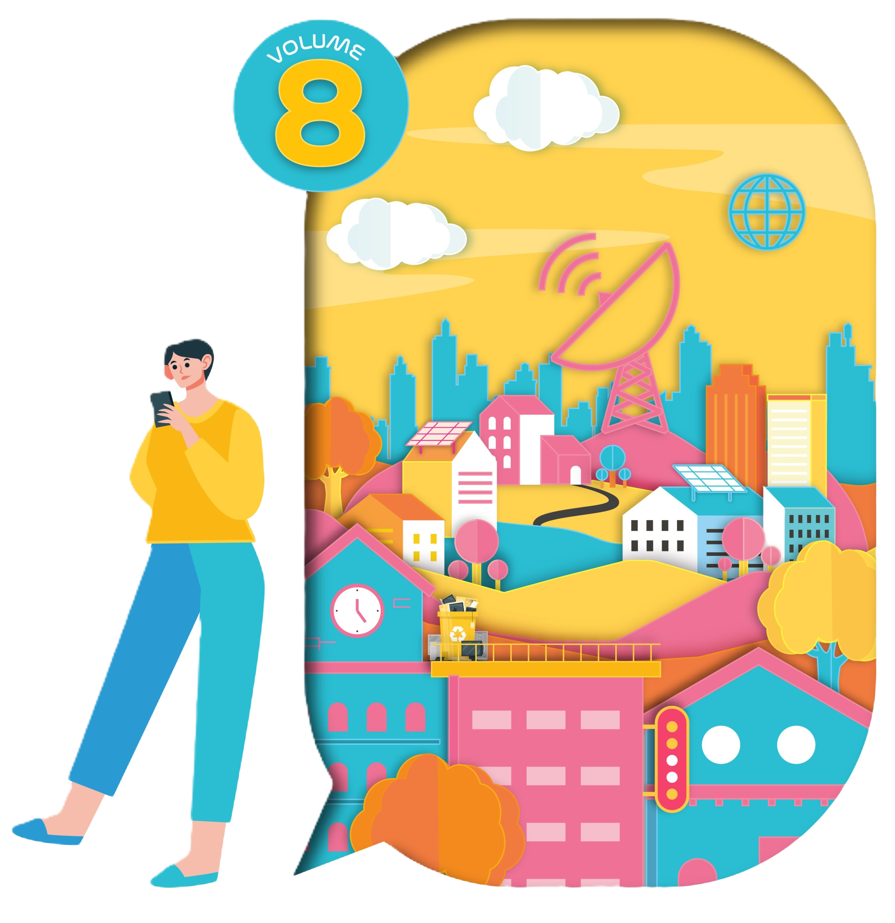 Digital Society Research Illustration